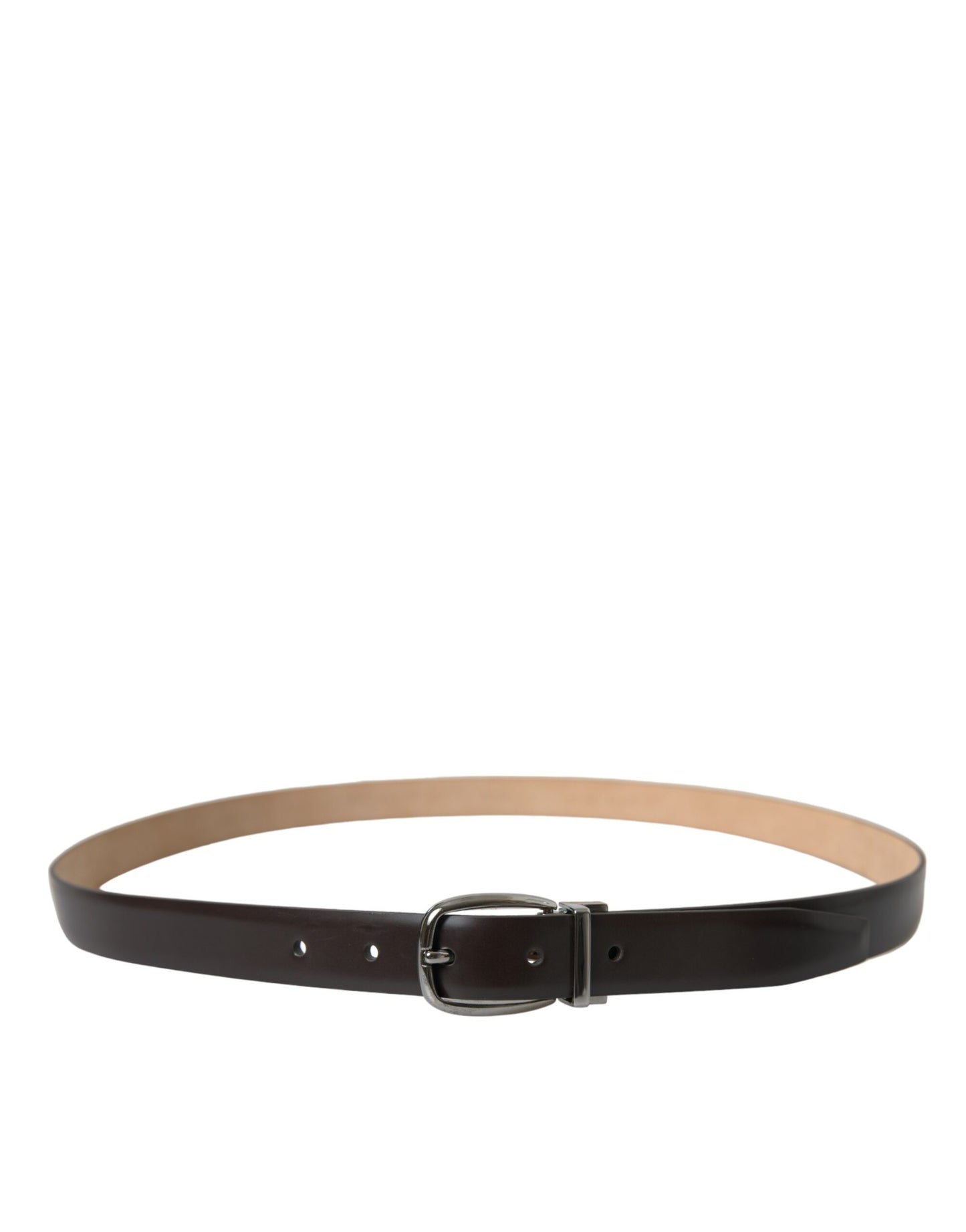 - Elegant Leather Belt with Eye-Catching Buckle