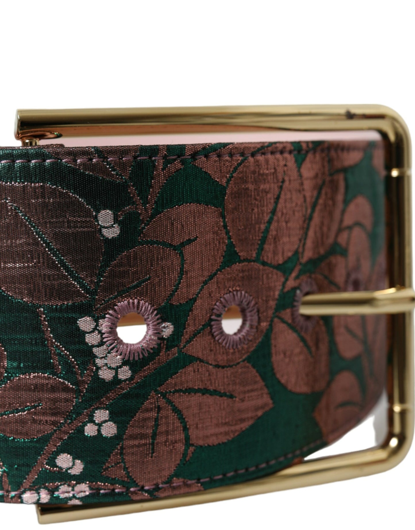 - Multicolor High-Waist Statement Belt