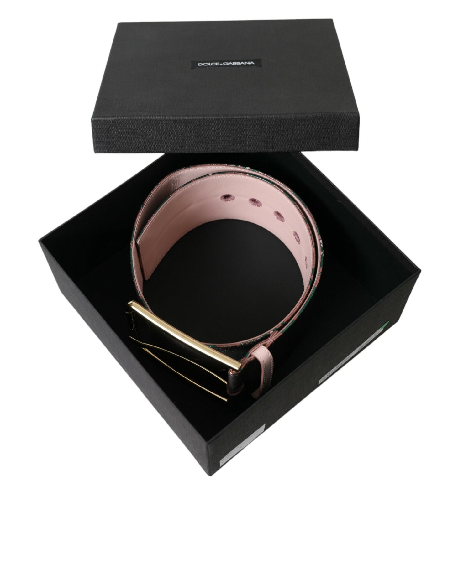 - Multicolor High-Waist Statement Belt