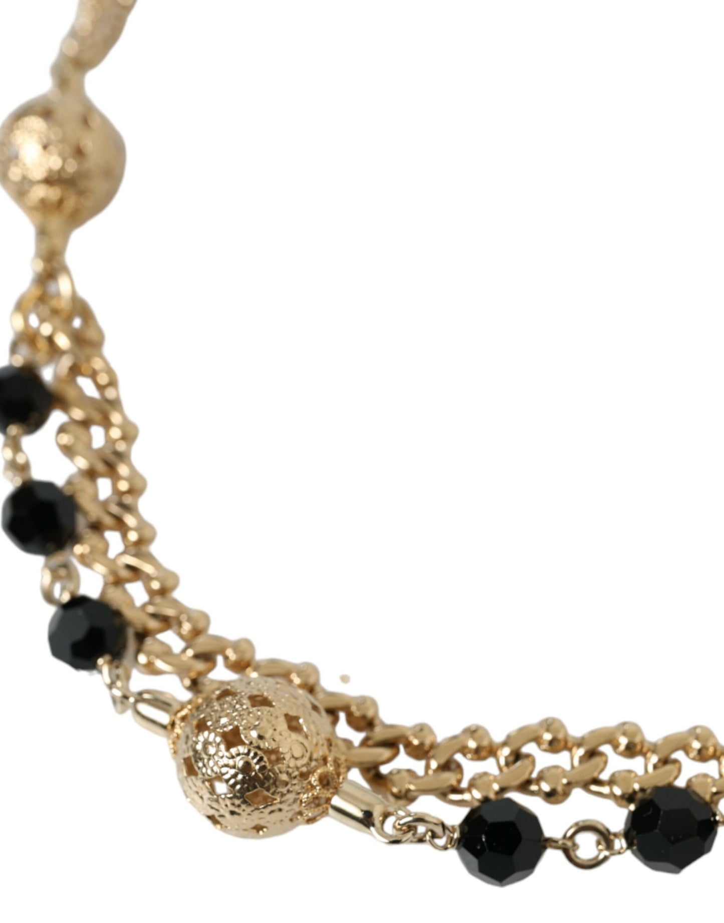 - Elegant Crystal Bounce Leather Waist Belt