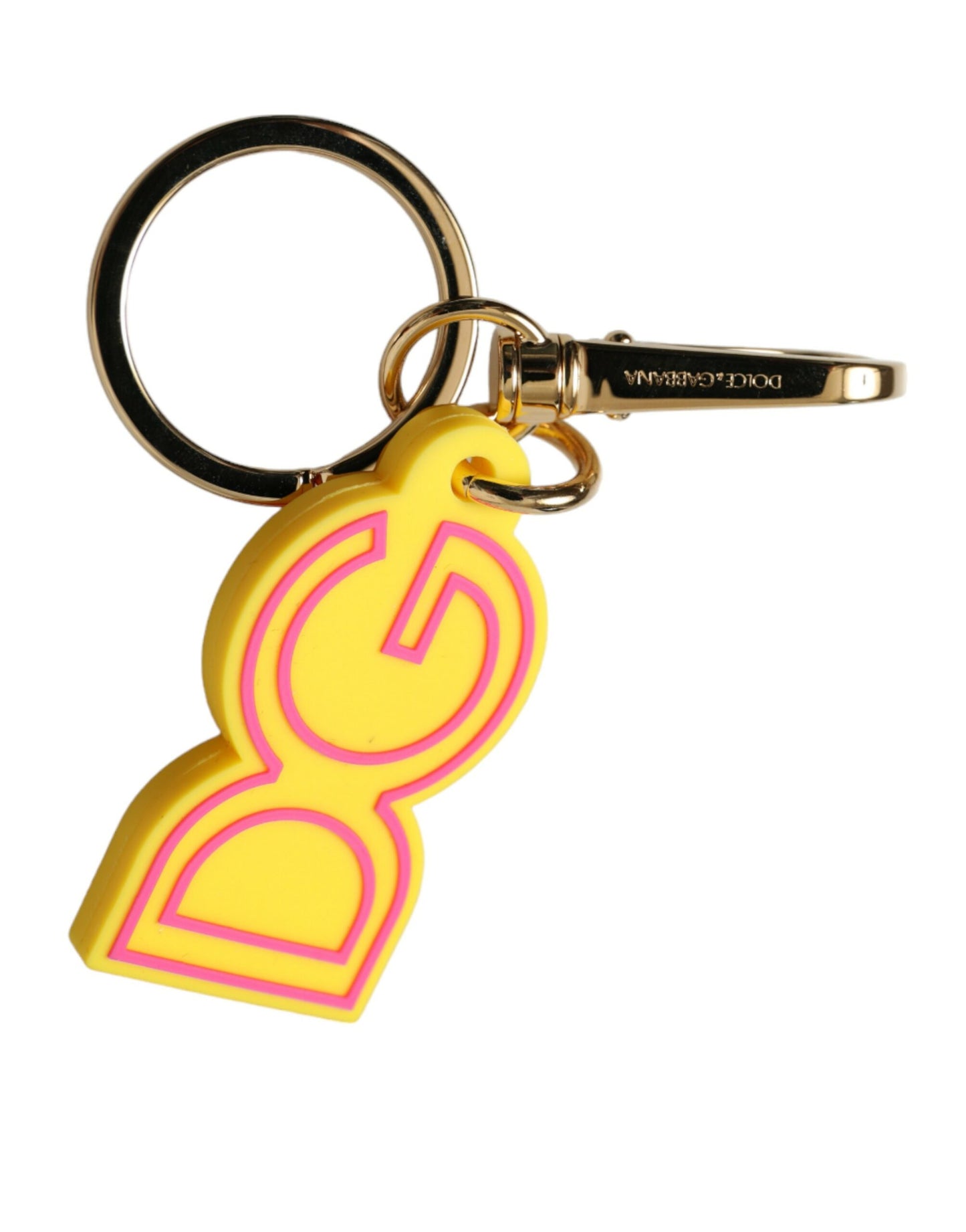 - Chic Yellow Gold Keychain Charm