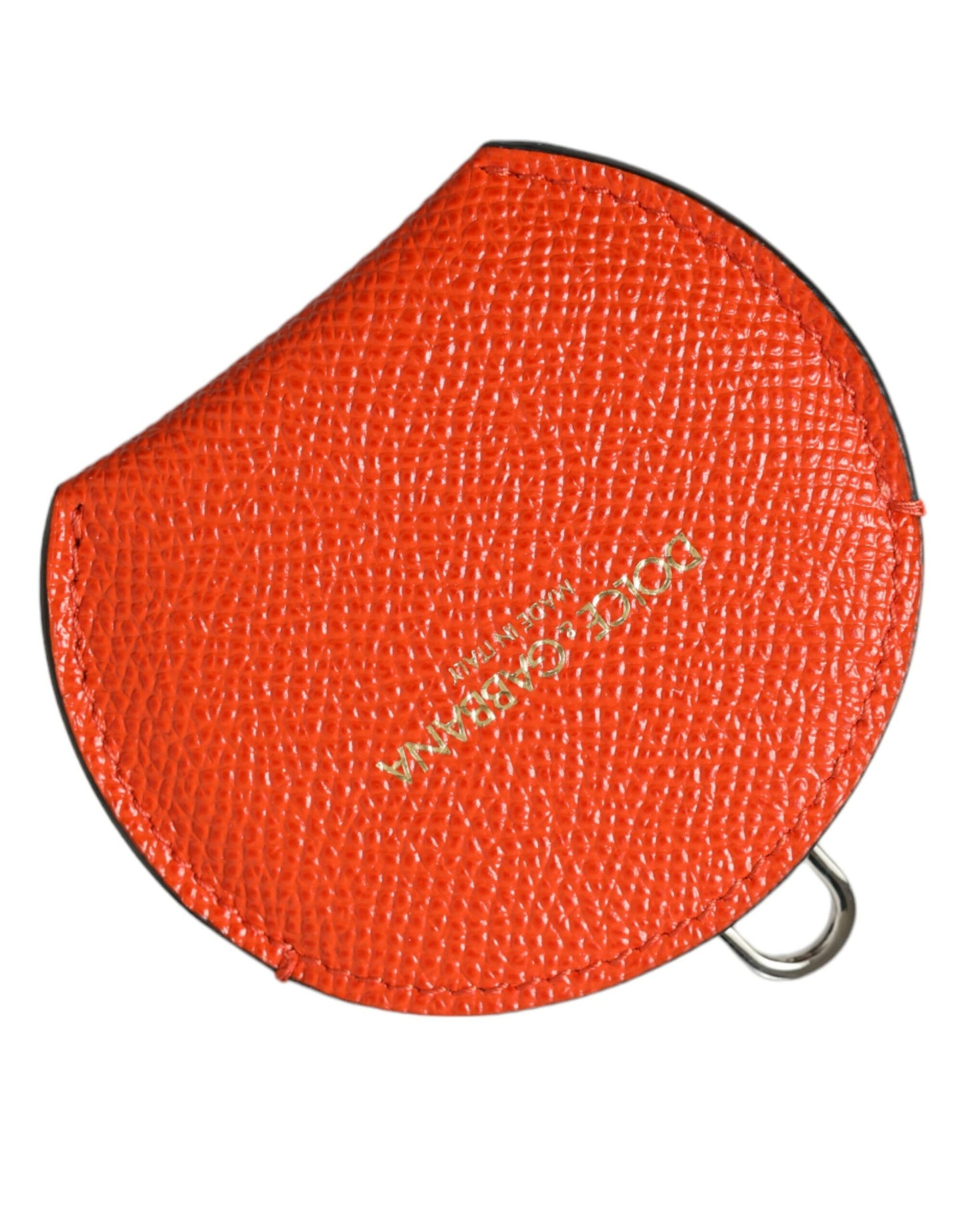 - Elegant Orange Leather Mirror Holder