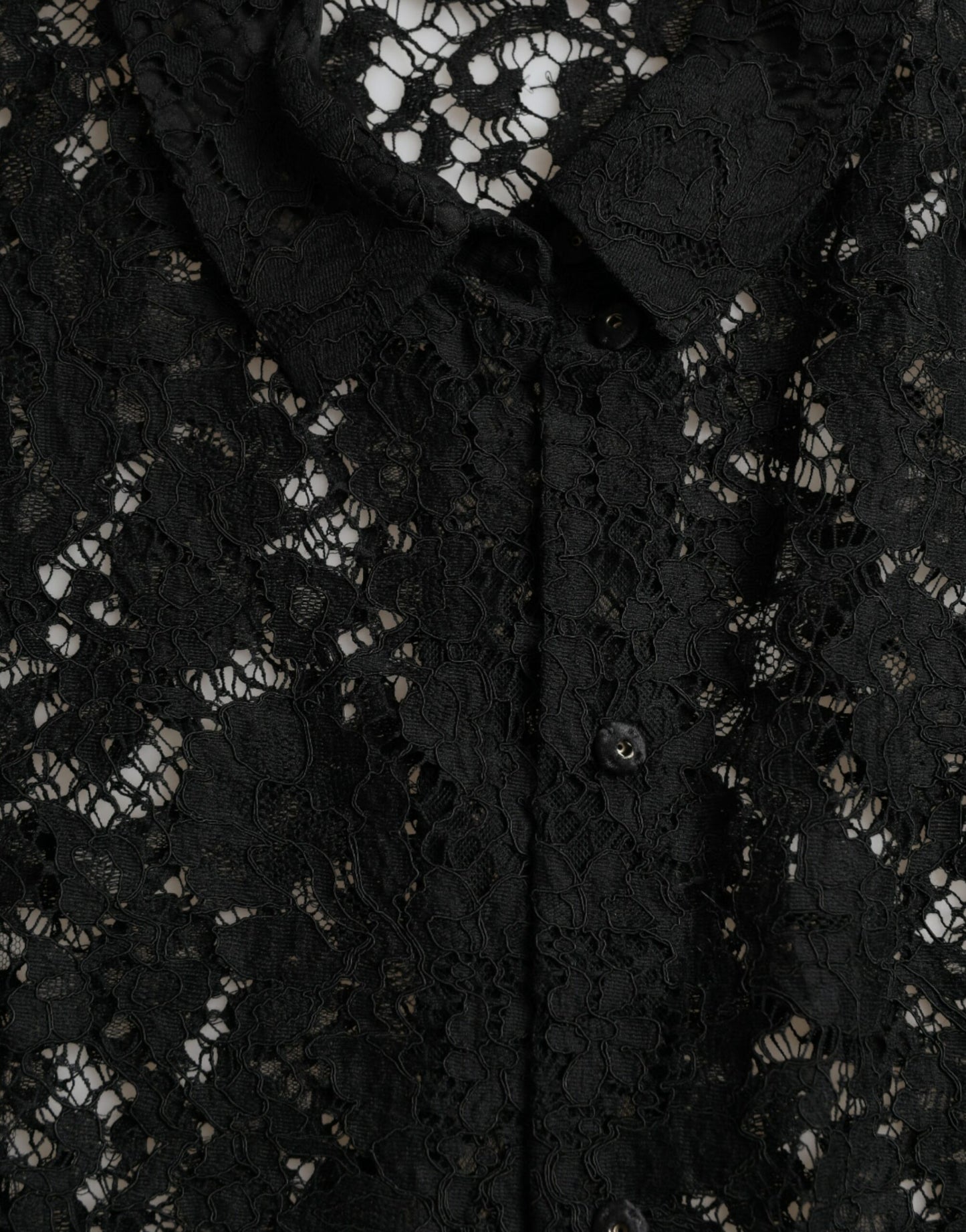 - Elegant Floral Lace Blouse Top