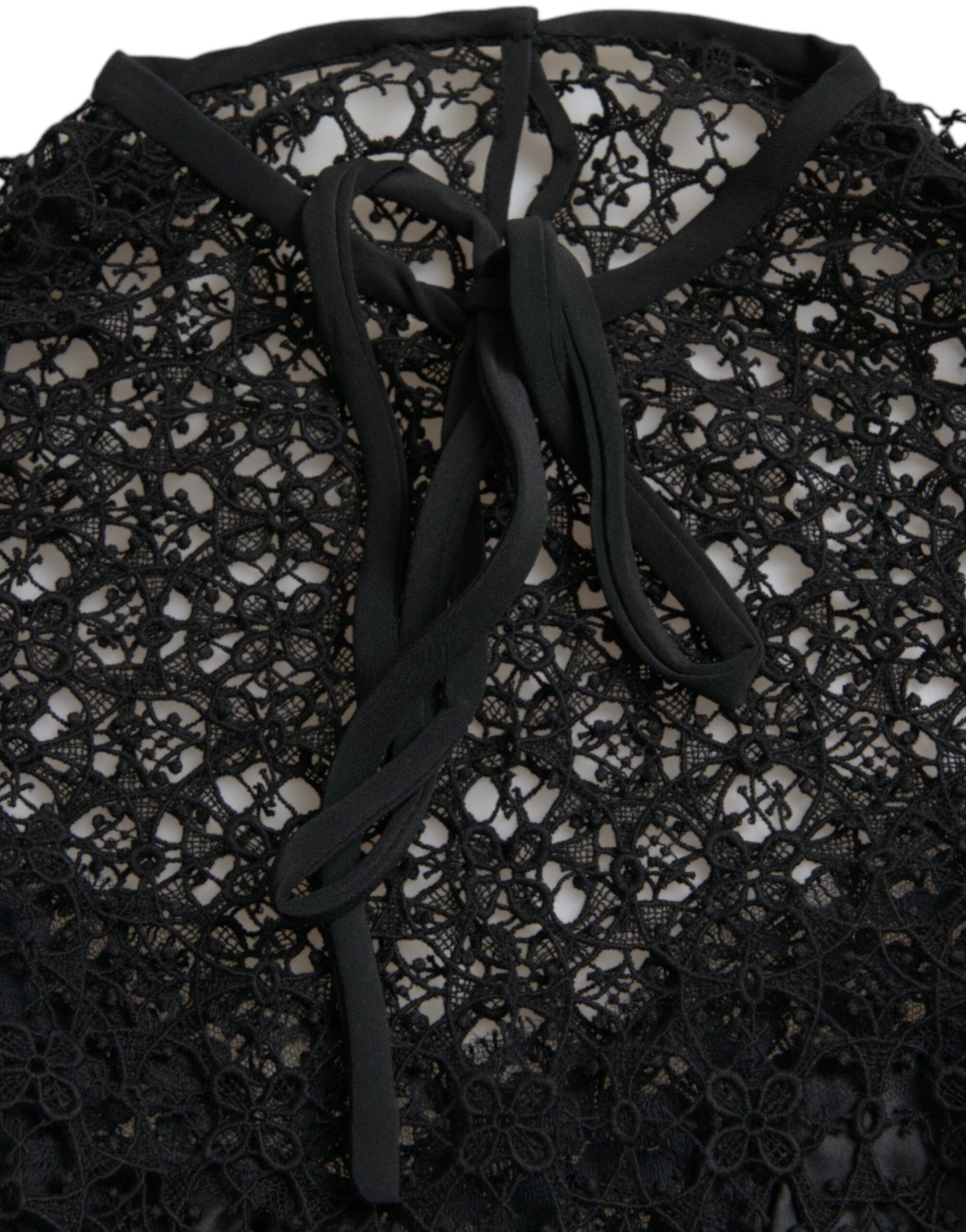 - Elegant Floral Lace Blouse Top