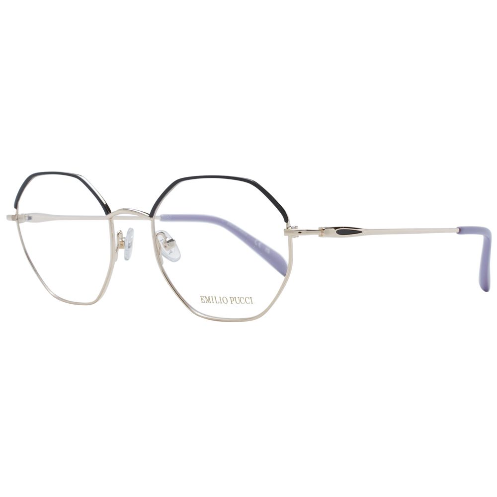 Emilio Pucci Women's Optical Frames – Black Full-Rim Classic