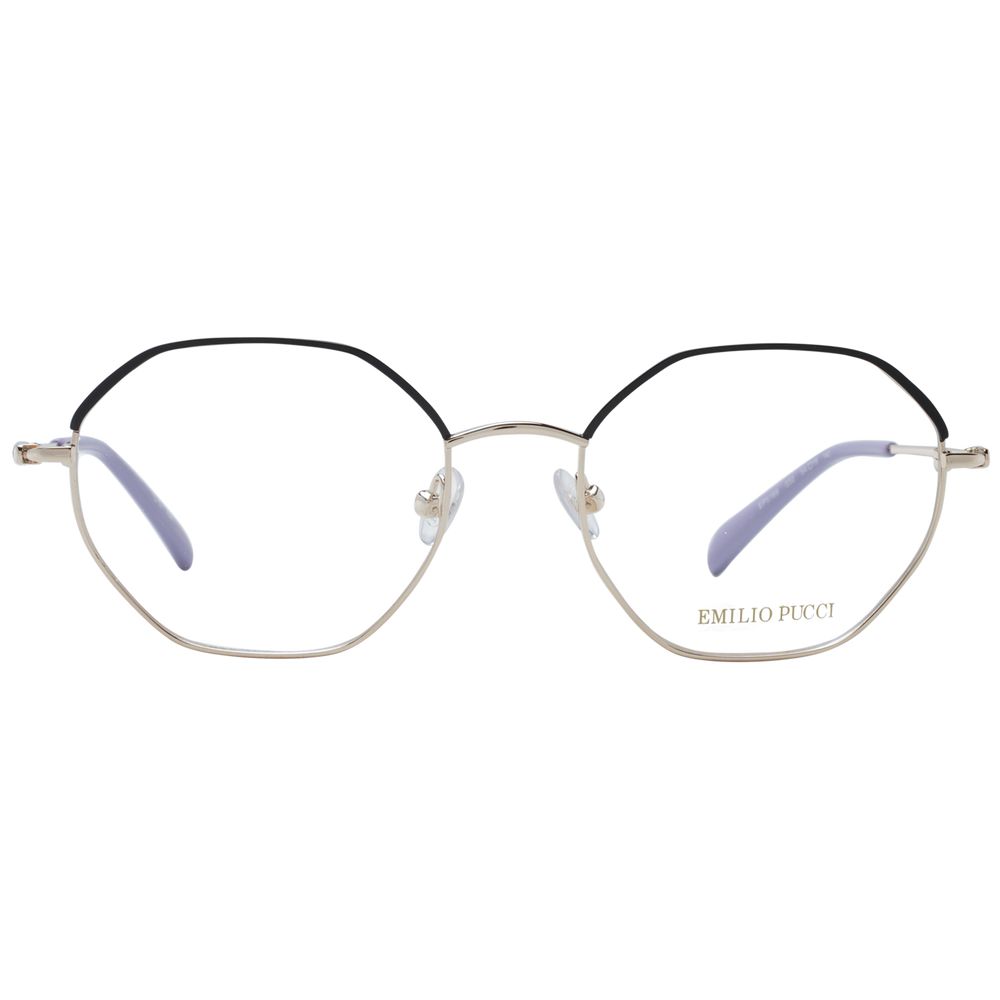 Emilio Pucci Women's Optical Frames – Black Full-Rim Classic