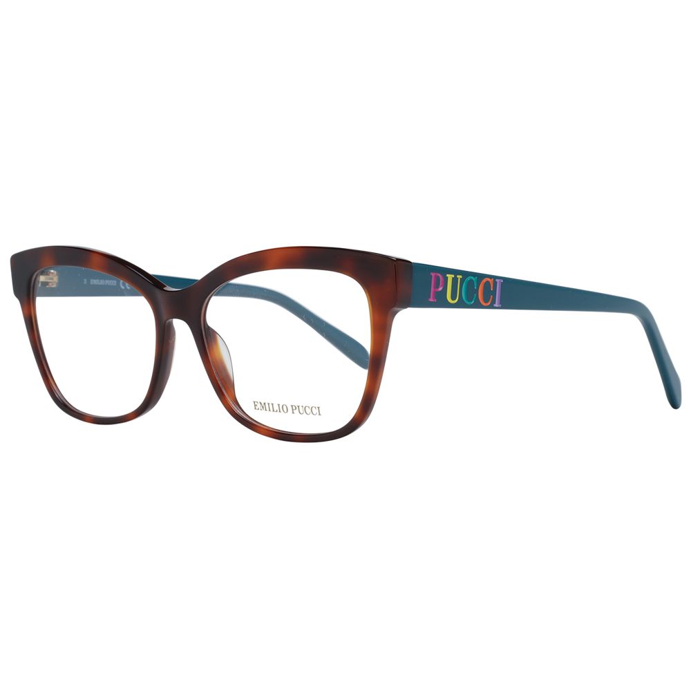 Emilio Pucci Women's Brown Optical Frames – Butterfly Style