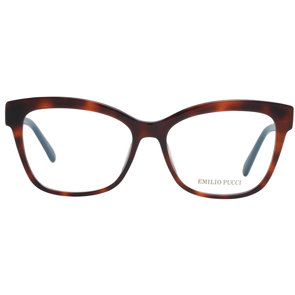 Emilio Pucci Women's Brown Optical Frames – Butterfly Style