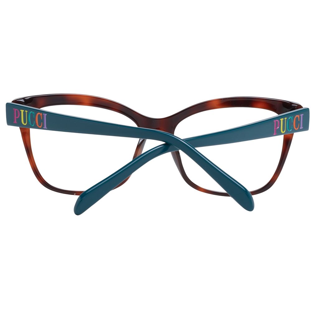 Emilio Pucci Women's Brown Optical Frames – Butterfly Style