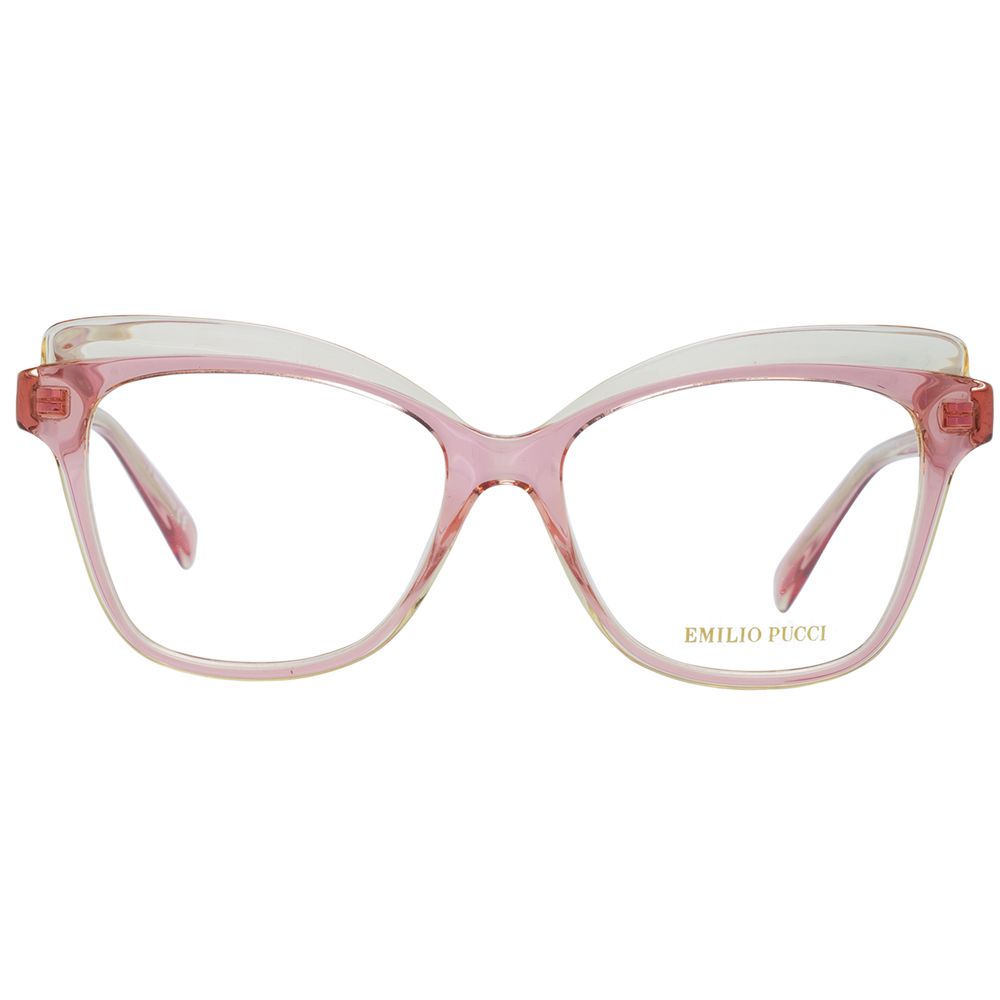 Emilio Pucci Women's Optical Frames – Pink Butterfly Design, 54mm