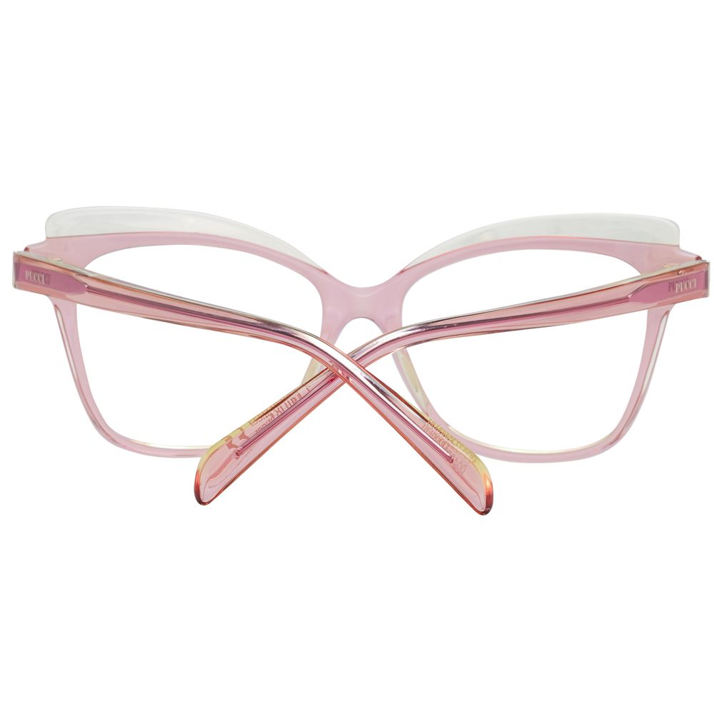 Emilio Pucci Women's Optical Frames – Pink Butterfly Design, 54mm