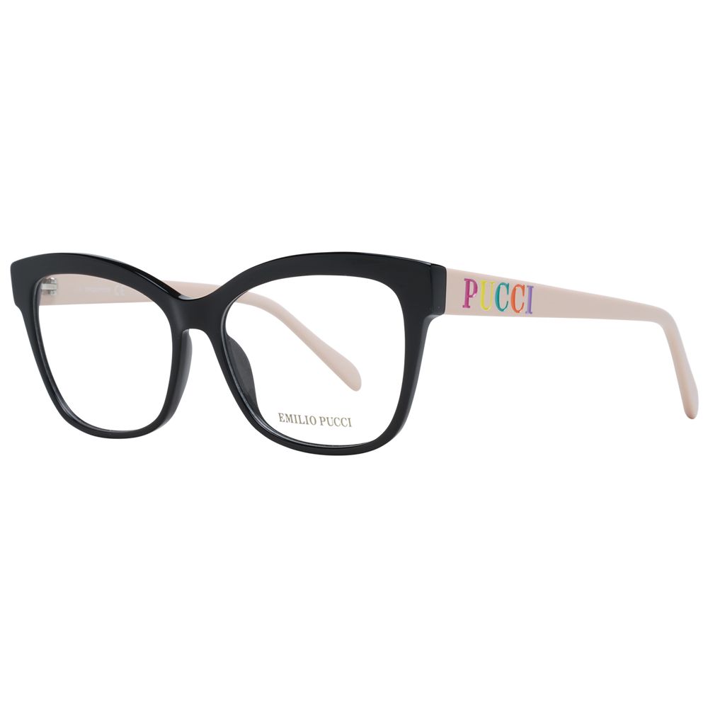 Emilio Pucci Black Women Optical Frames – Designer Glasses