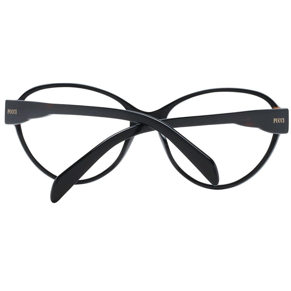 Emilio Pucci Women's Optical Glasses – Black Butterfly Frame, 55mm