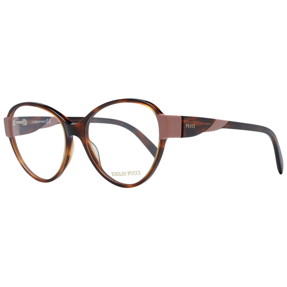 Emilio Pucci Women's Optical Glasses – Brown Butterfly Frame, 55mm