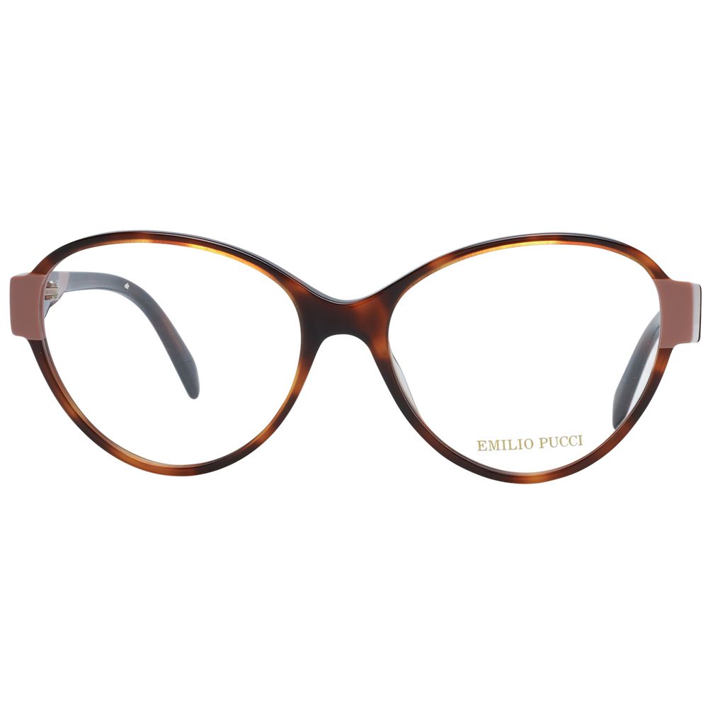 Emilio Pucci Women's Optical Glasses – Brown Butterfly Frame, 55mm