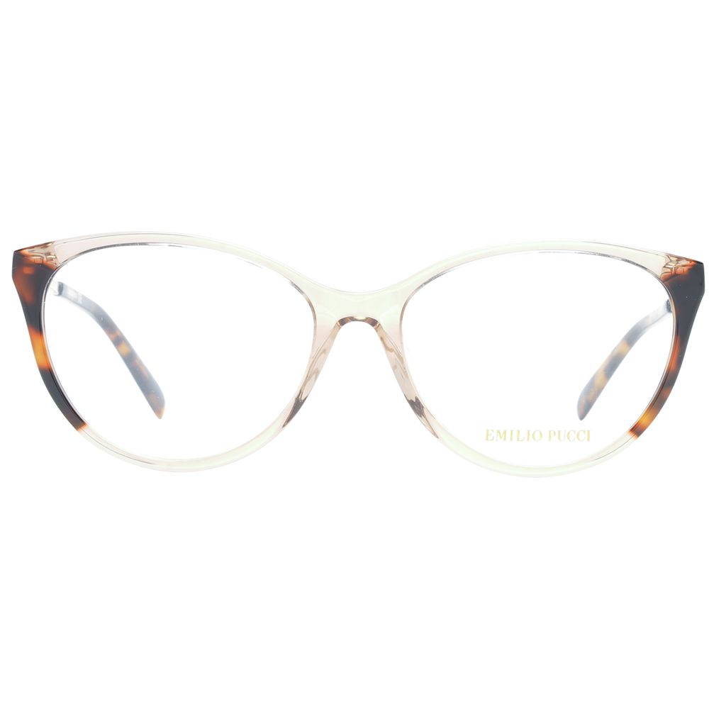 Emilio Pucci Women’s Optical Frames – Brown Cat Eye, 55mm