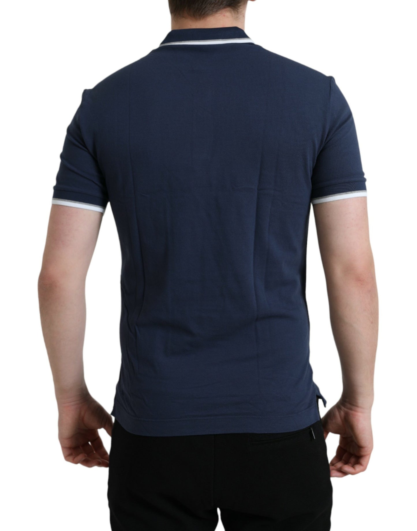 - Elegant Crown Embroidered Polo T-Shirt