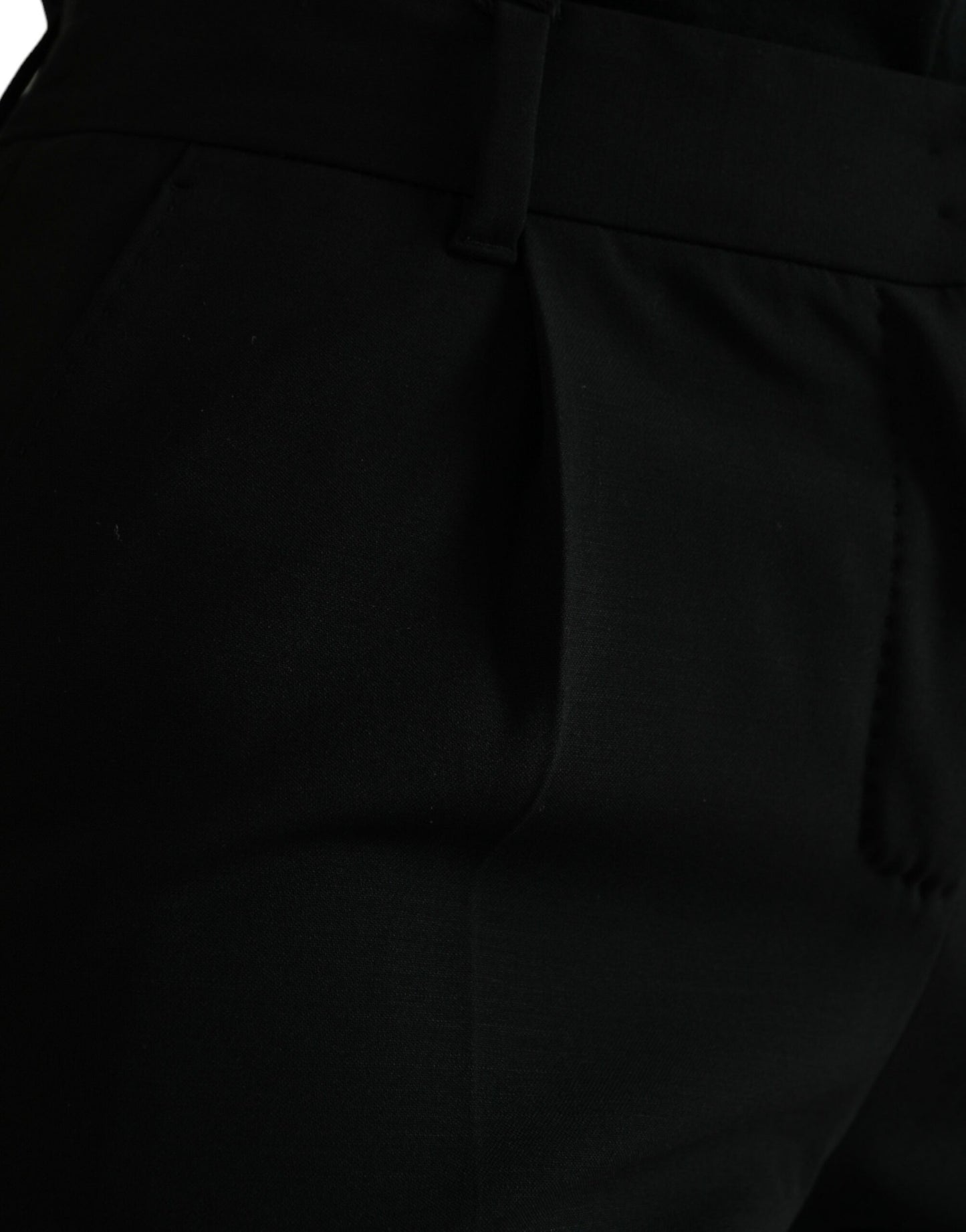 - Elegant Tapered Wool Trousers