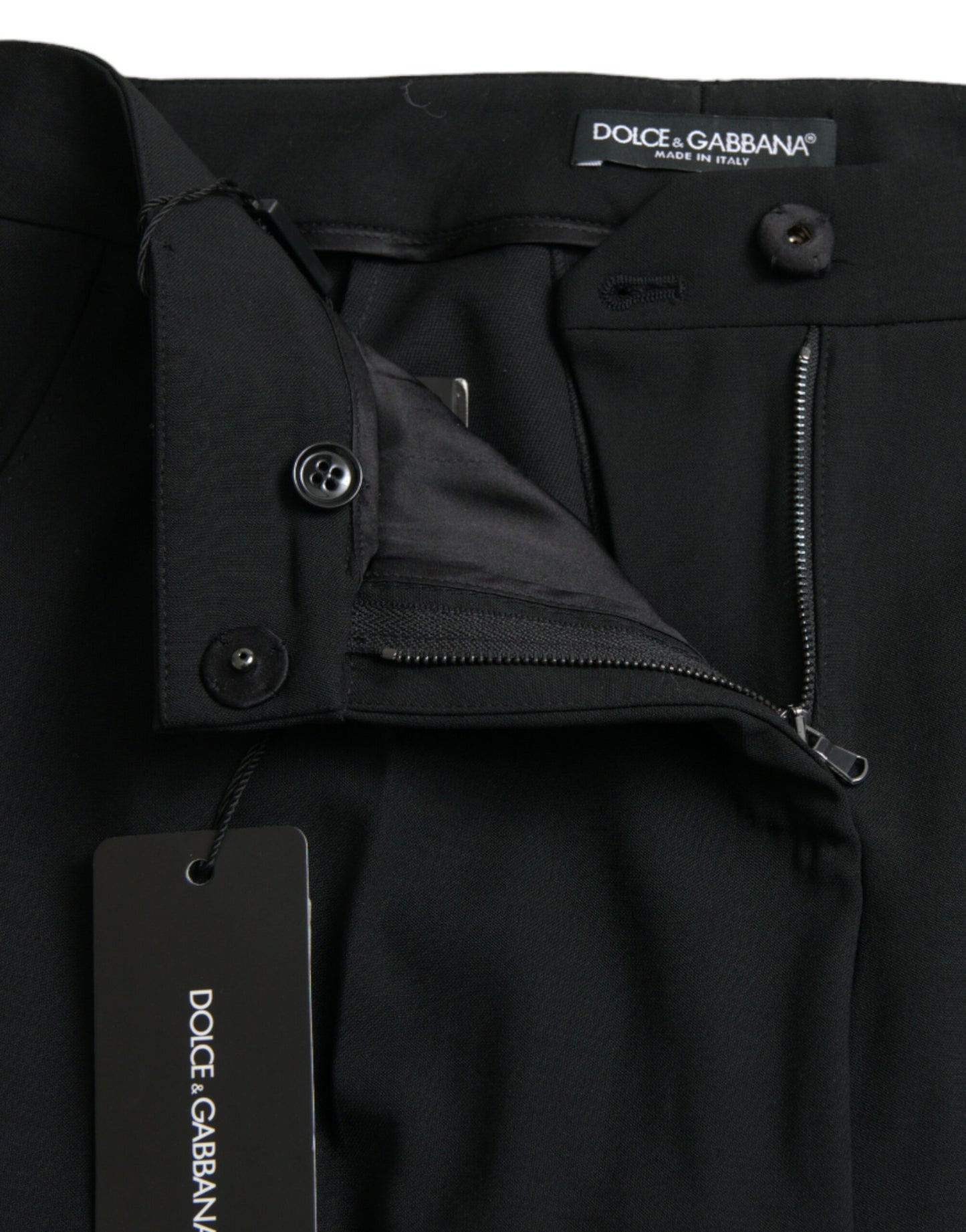 - Elegant Tapered Wool Trousers