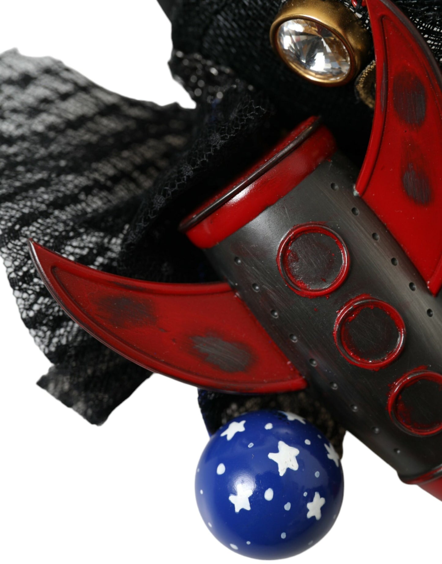 - Multicolor Missile Rocket Crystal Stars Headband Diadem