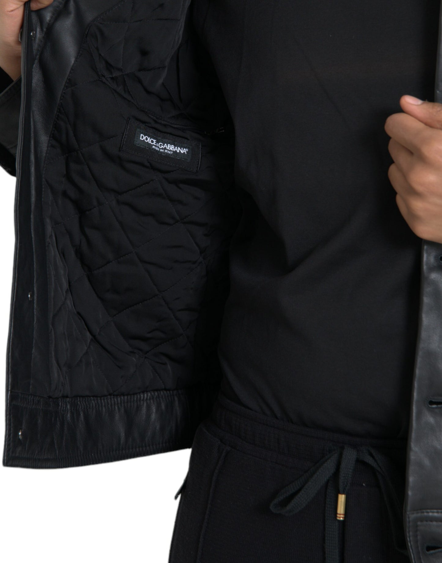 Black Leather Fur Collar Biker Coat Jacket - The Luxe Alliance
