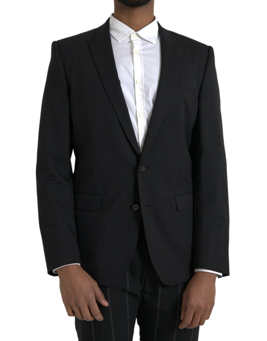 - Black MARTINI Slim Fit Jacket Coat Blazer
