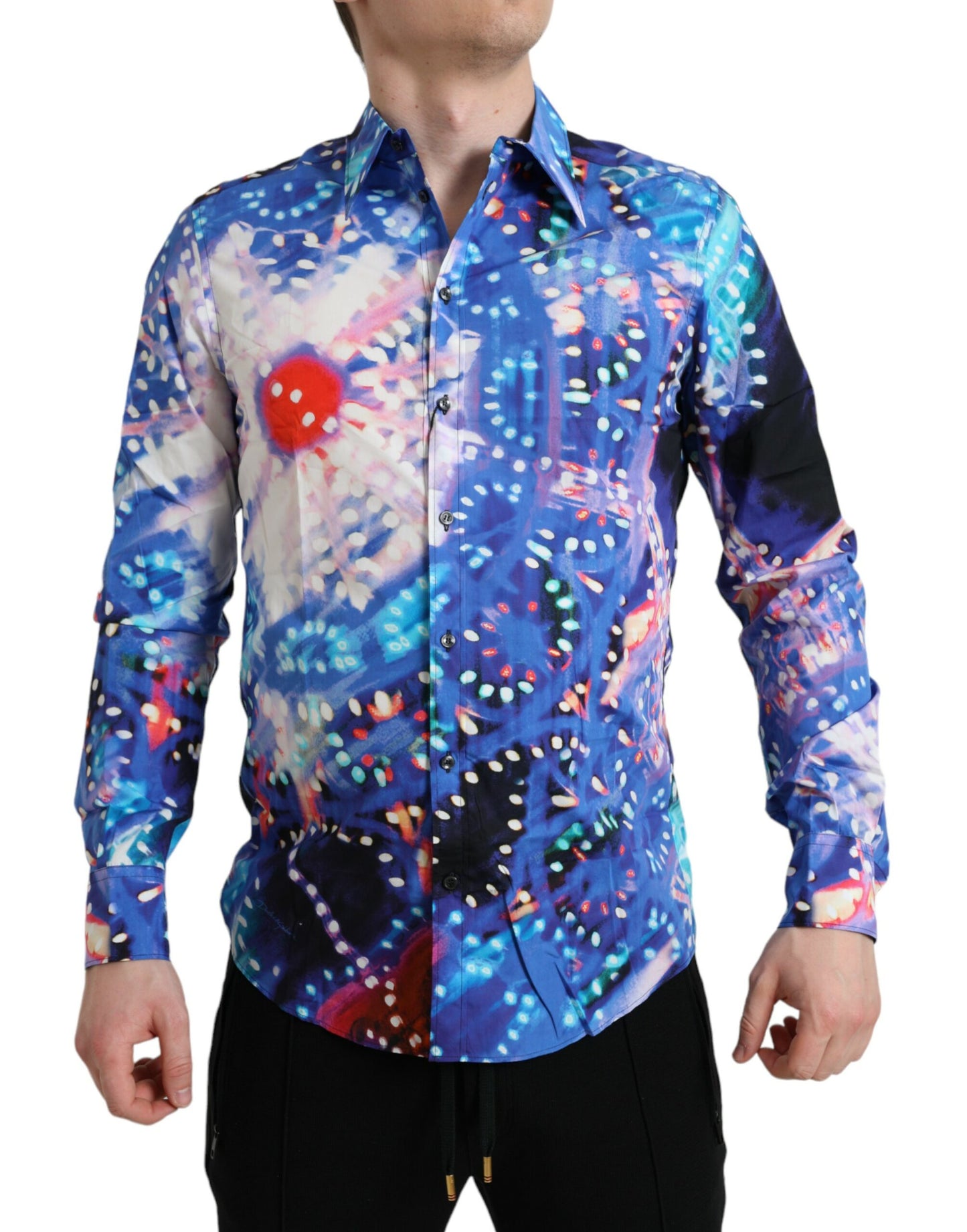 - Multicolor Luminarie Slim MARTINI Shirt
