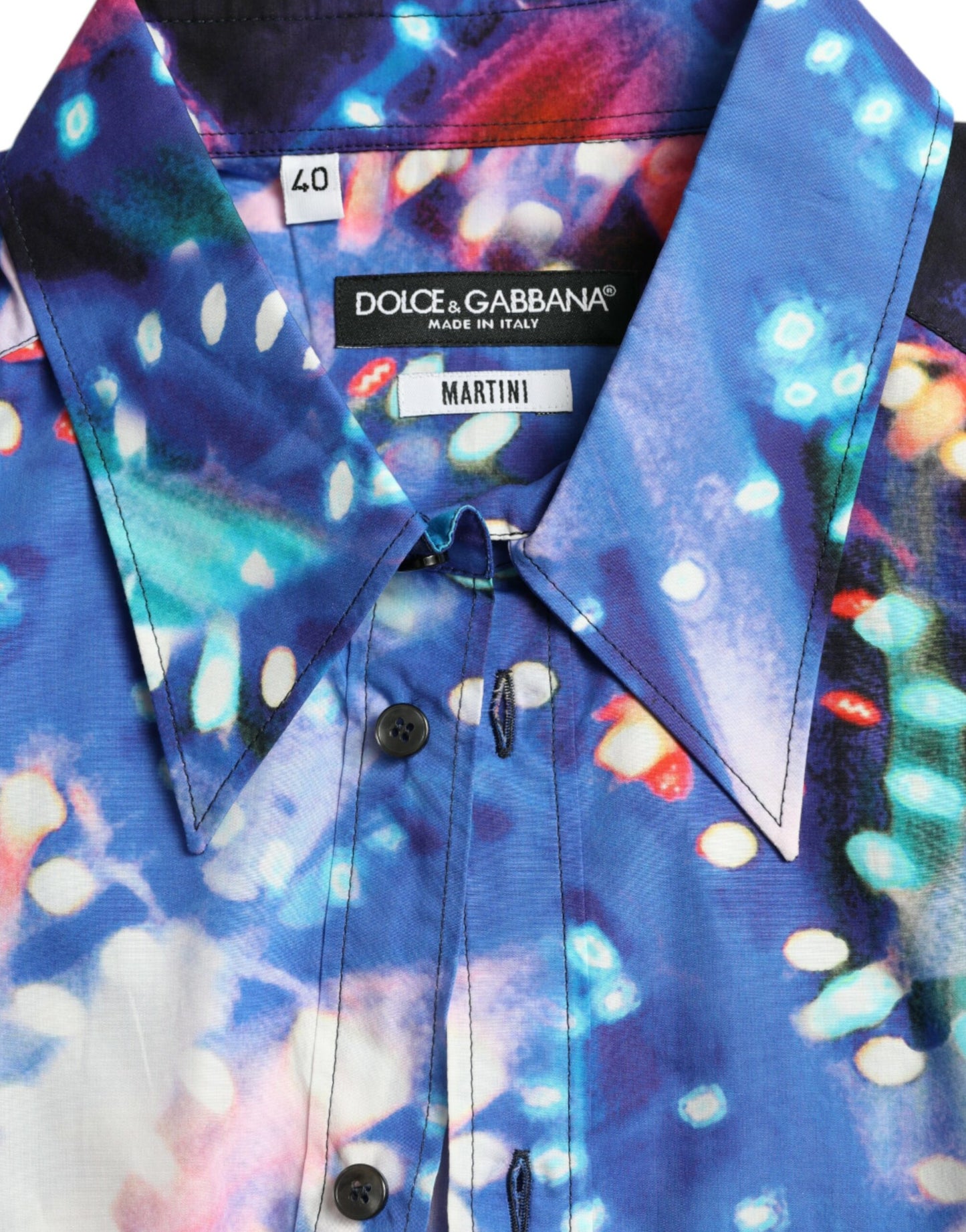 - Multicolor Luminarie Slim MARTINI Shirt