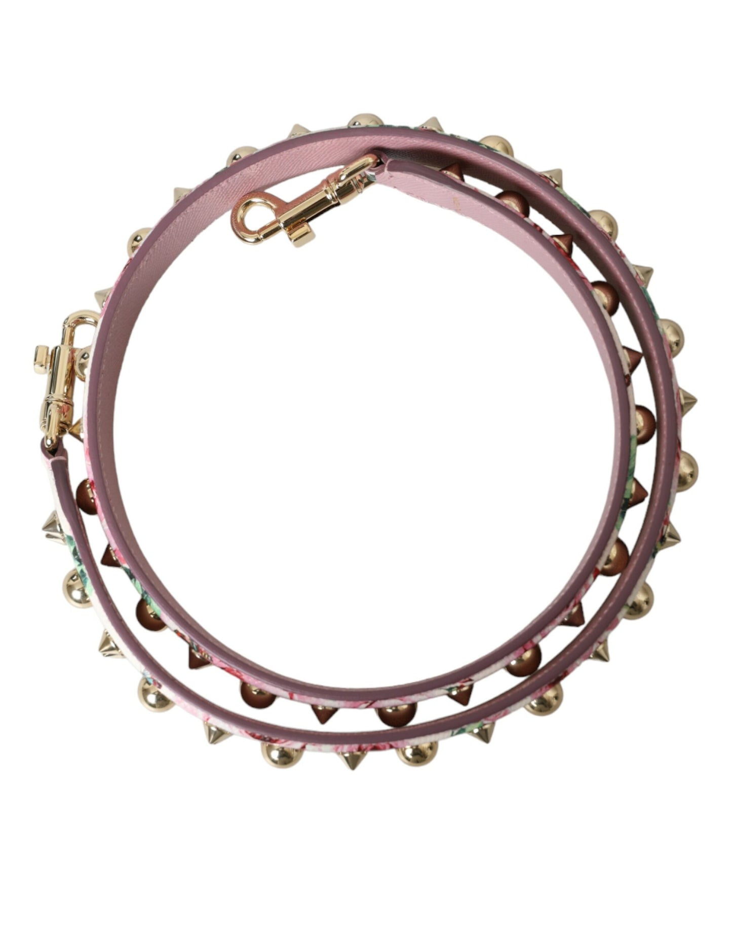 - Pink Floral Handbag Accessory Shoulder Strap