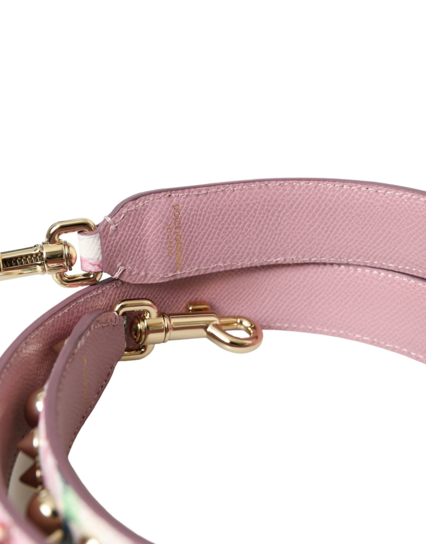 - Pink Floral Handbag Accessory Shoulder Strap