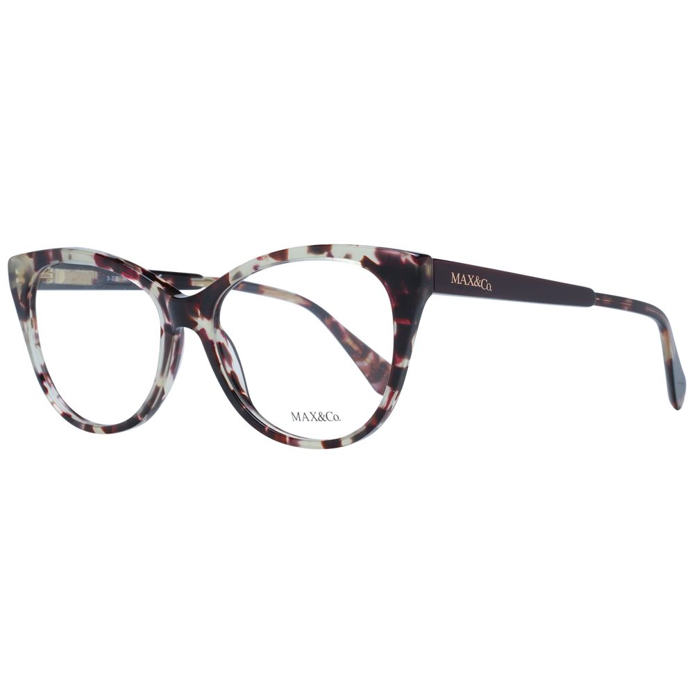 Max & Co Women’s Optical Frames – Brown Butterfly Design, 54mm