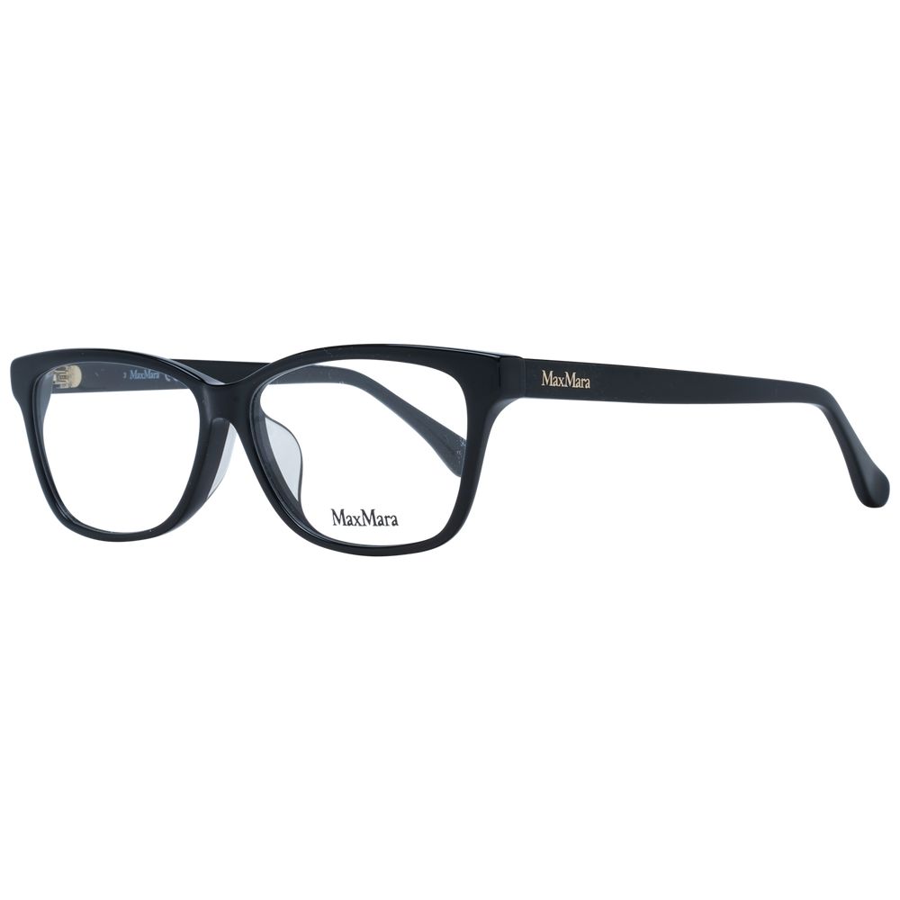 Max Mara Women’s Optical Glasses – Black Rectangle Frame, 56mm