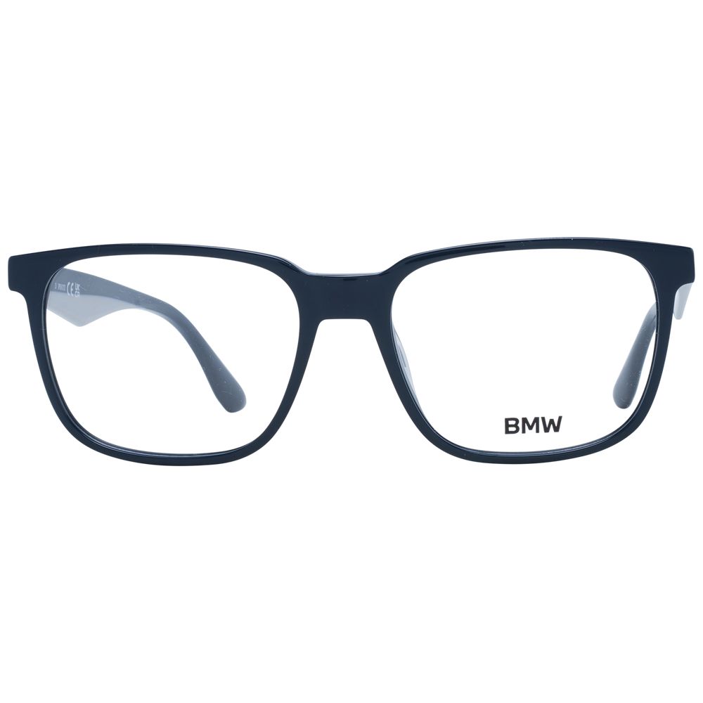BMW Blue Men's Optical Frames – Rectangle Full-Rim, 55mm