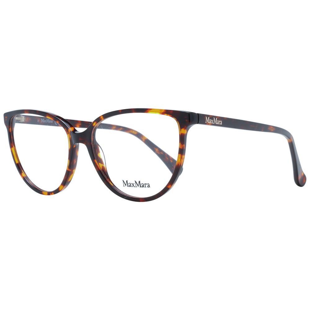 Max Mara Women’s Optical Frames – Brown Butterfly Style