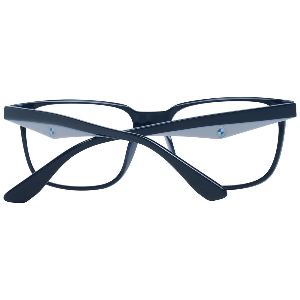 BMW Blue Men's Optical Frames – Rectangle Full-Rim, 55mm