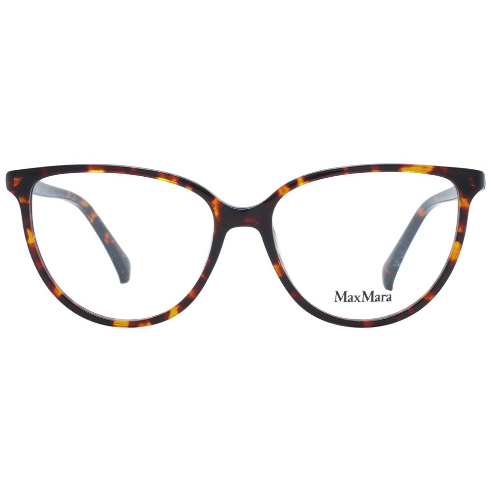 Max Mara Women’s Optical Frames – Brown Butterfly Style