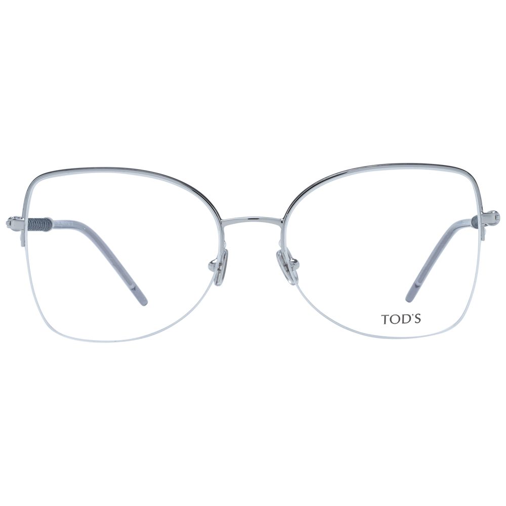 Tod's Women's Silver Optical Frames – Full-Rim, 56mm