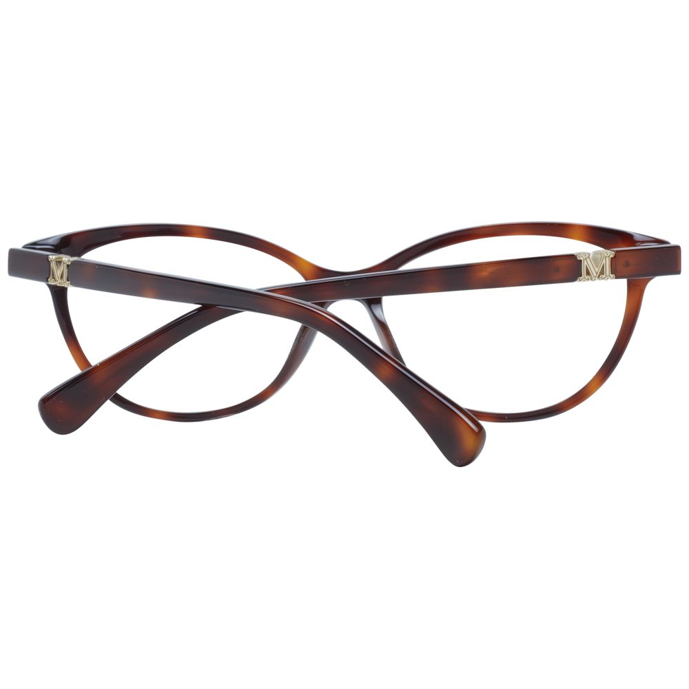 Max Mara Women’s Optical Frames – Brown Butterfly Design, 54mm