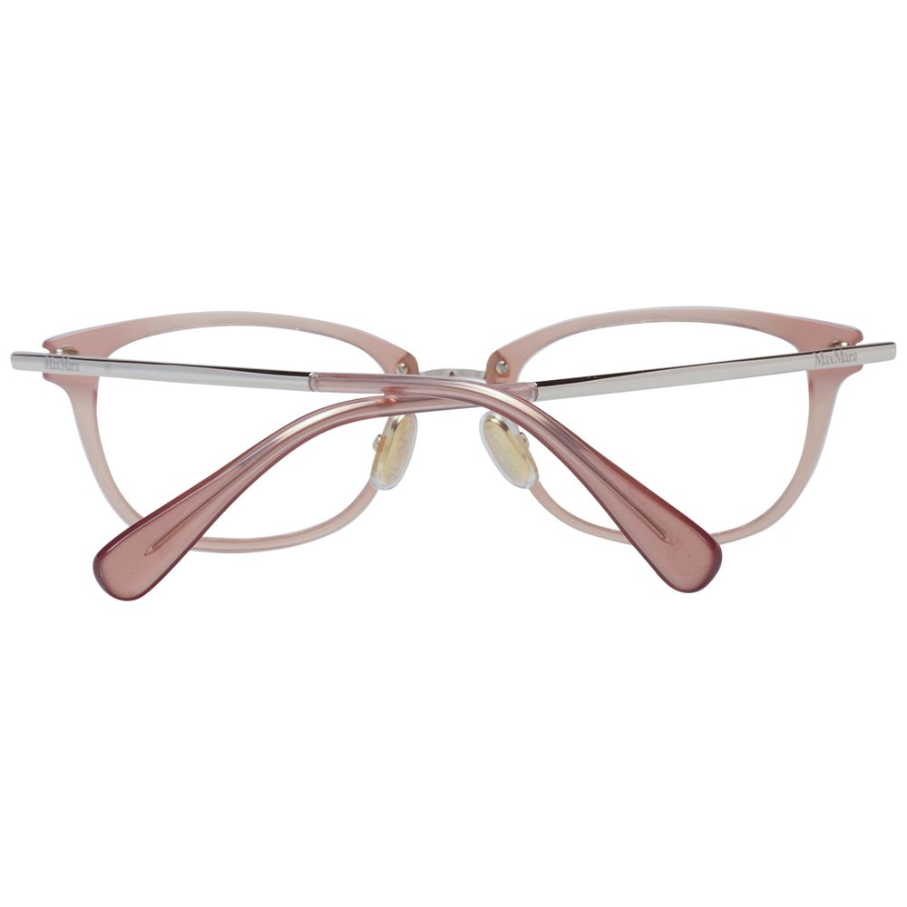 Max Mara Women's Optical Glasses – Beige Butterfly Frame, 50mm