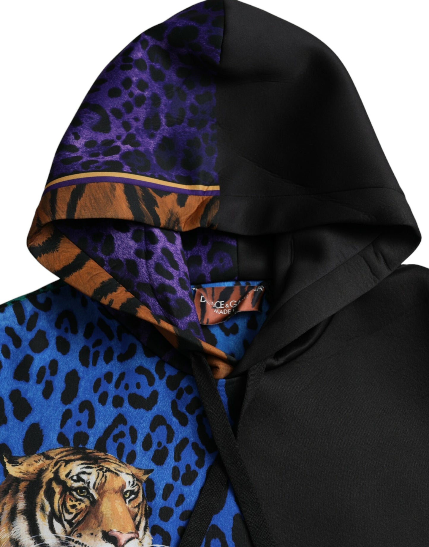 - Multicolor Tiger Hooded Sweatshirt Sweater