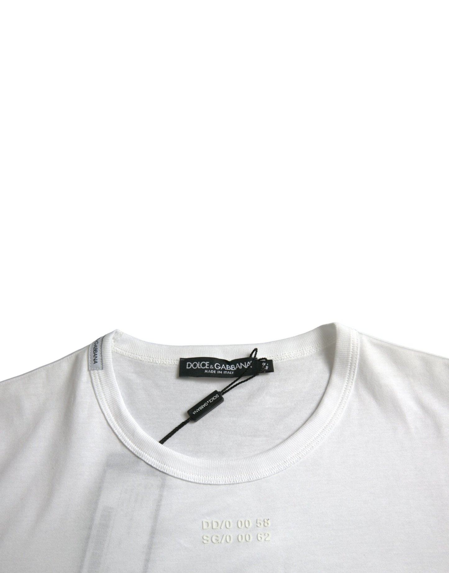 - White Cotton Pocket Short Sleeves T-shirt