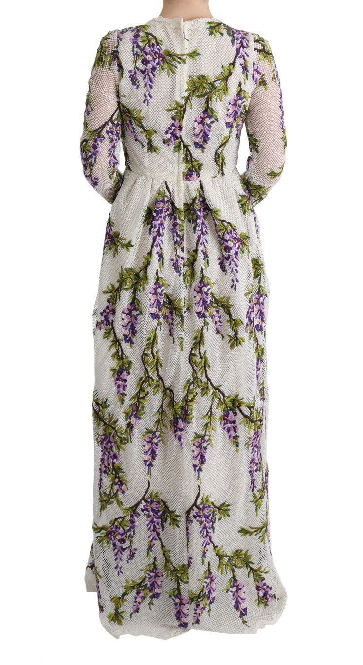 - Elegant Maxi A-line Long Sleeve Dress