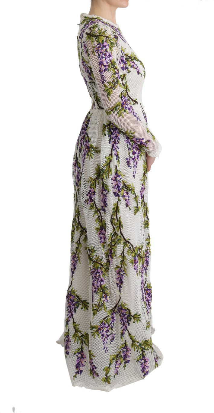 - Elegant Maxi A-line Long Sleeve Dress
