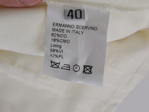 - Chic White Regular Fit Pants