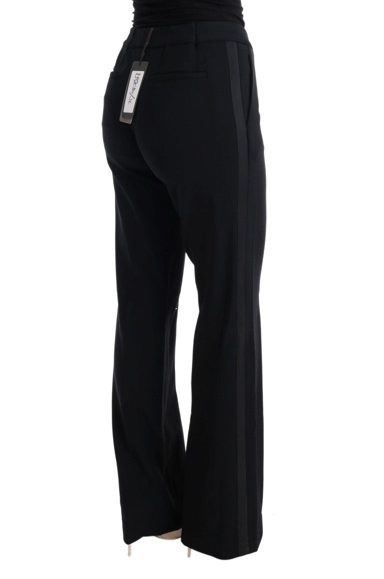 - Chic Black Bootcut Formal Pants
