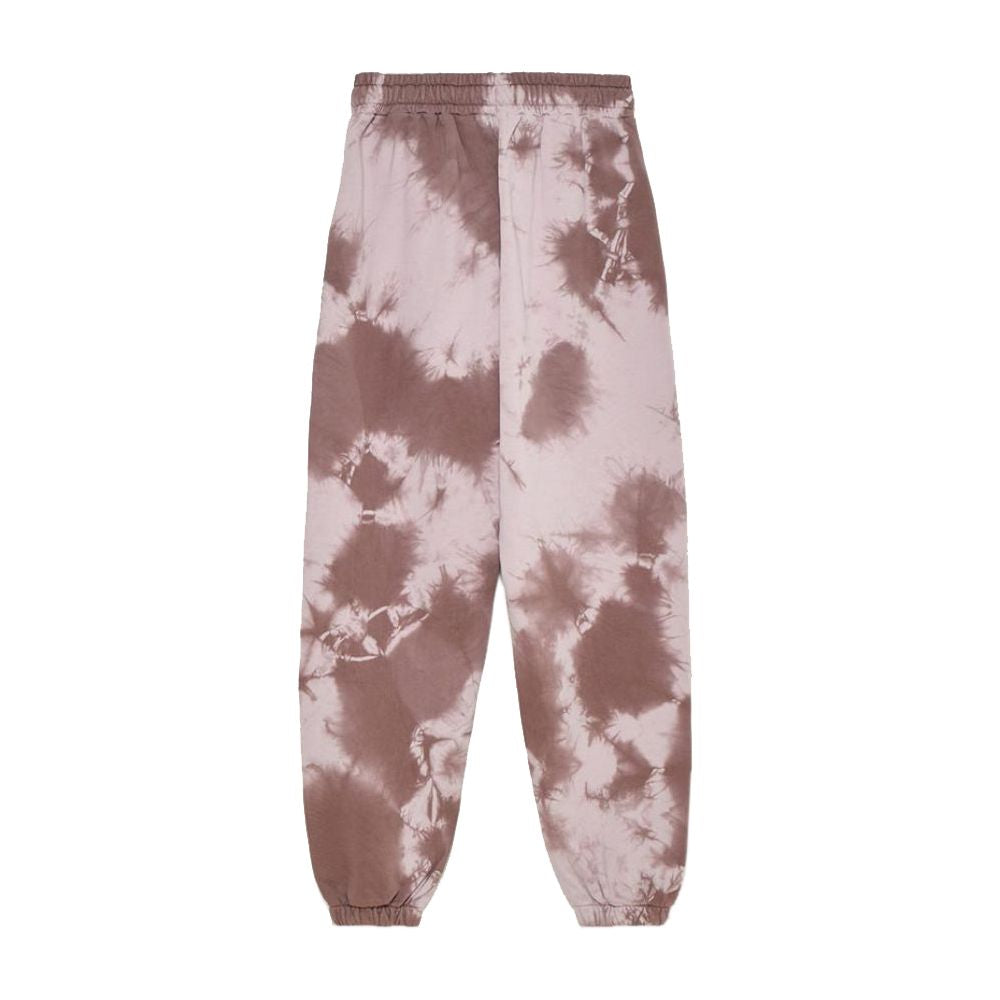 Hinnominate Brown Tie Dye Comfort Cotton Sweatpants