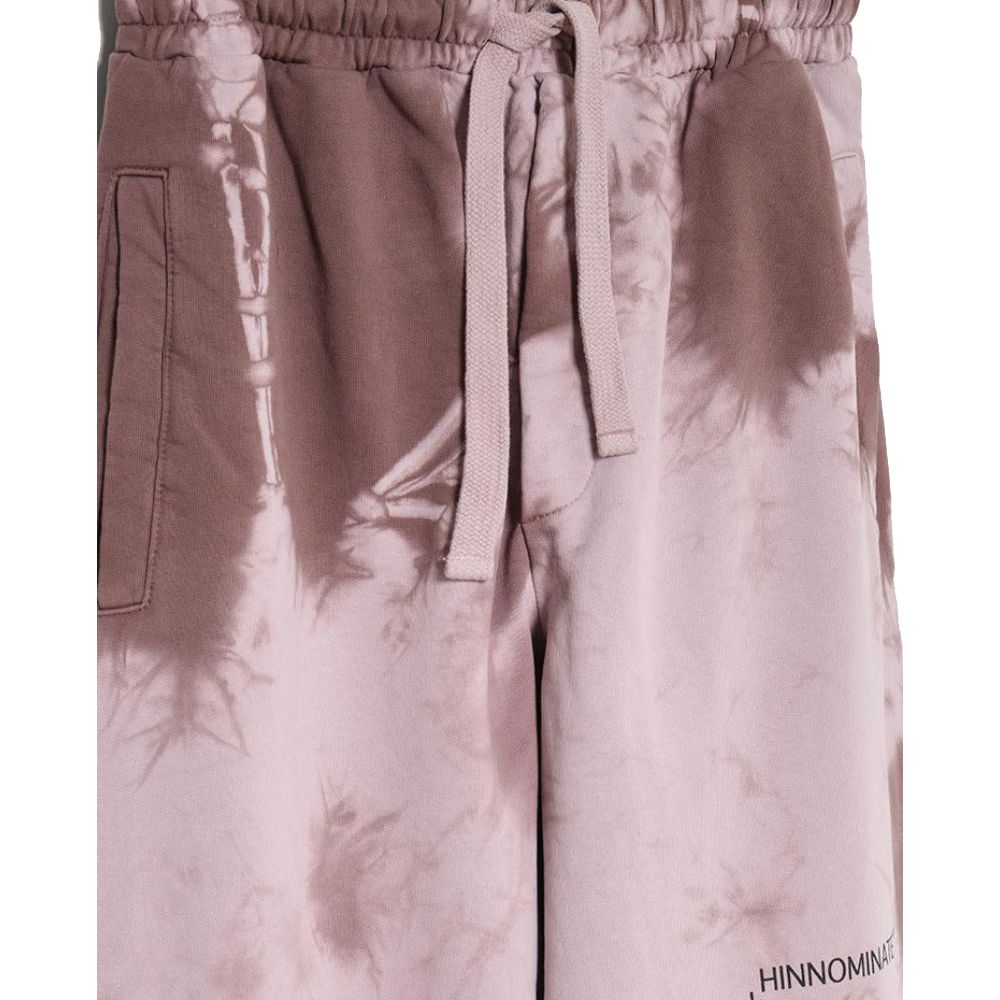 Hinnominate Brown Tie Dye Comfort Cotton Sweatpants