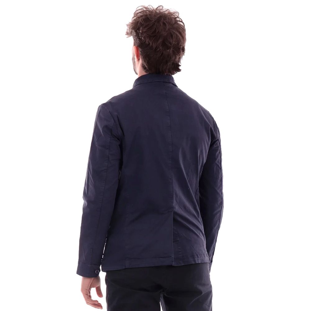 RefrigiWear Blue Cotton Jacket