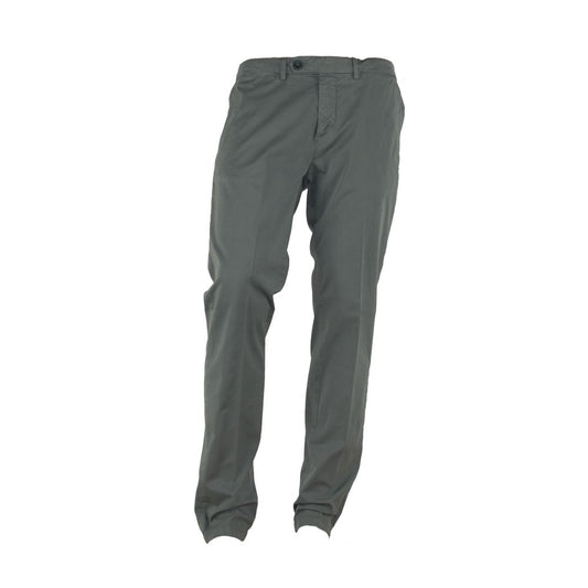 - Elegant Summer Italian Cotton Trousers