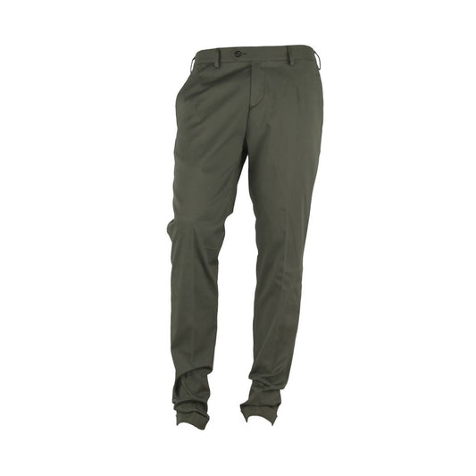 - Elegant Green Summer Trousers for Men